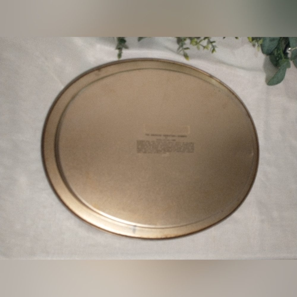 Vintage Currier & Ives Oval Tray - "The American Homestead" - Picture 8 of 11
